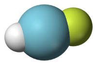 Гидрофторид аргона: вид молекулы