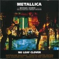 Обложка сингла «No Leaf Clover» (Metallica, 1999)