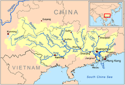Бассейн реки Чжуцзян.