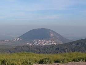 Гора Фавор, вид со стороны Назарета