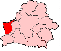 Епархия на карте Белоруссии