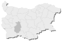 Община Стрелча на карте