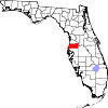 Map of Florida highlighting Pasco County.svg