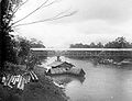 Мост через реку (фотография 1920-х годов).