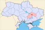 Кировское на карте страны