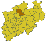 Косфельд (район) на карте