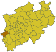 Хайнсберг (район) на карте