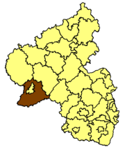 Трир-Саарбург (район) на карте