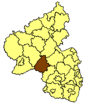 Биркенфельд (район) на карте