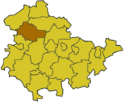 Унструт-Хайних (район) на карте