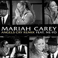 Обложка сингла «Angels Cry» (Мэрайи Кэри, (2010))
