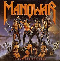 Обложка сингла «Blow Your Speakers» (Manowar, (1987))