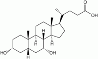 Хенодезоксихолевая кислота: химическая формула