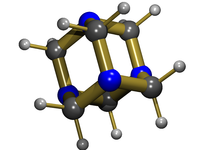 Гексаметилентетрамин: вид молекулы