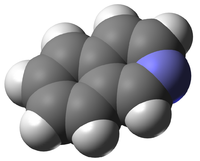 Изохинолин: вид молекулы