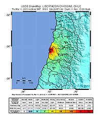 March 2010 Chile earthquake intensity USGS.jpg