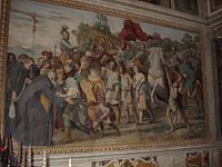 Meeting of St Nilus and Otto III (Domenichino).jpg
