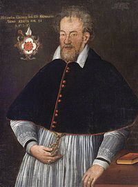 Портрет Мельхиора Гедройца. Неизвестный автор, 1585