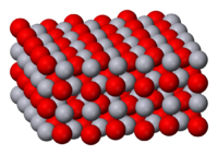 Оксид ртути(II): вид молекулы