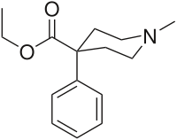 Петидин: химическая формула