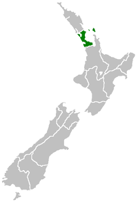 Окленд на карте