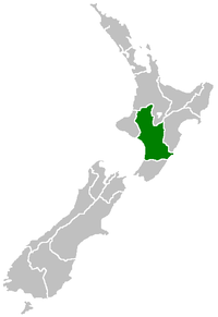 Манавату-Уангануи на карте