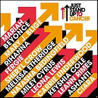 Обложка сингла «Just Stand Up!» (Nicole Scherzinger, Mariah Carey, Бейонсе, Sheryl Crow..., 2008)