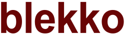 Логотип blekko