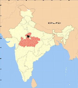 Шивпури на карте