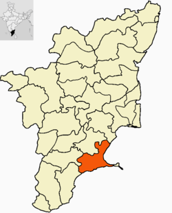 Раманатхапурам на карте