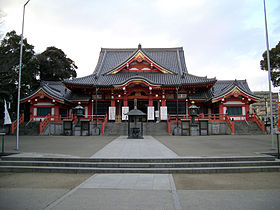 Главный зал храма Дзимоку-дзи
