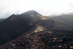 Кратеры после извержения 2000 года