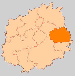 Большекошинское сельское поселение на карте
