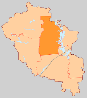 Чайкинское сельское поселение на карте