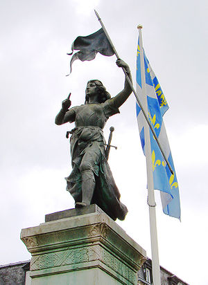 Памятник Жанне д'Арк в Компьене