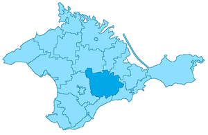 Зуйский поселковый совет на карте