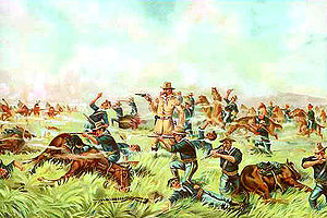 Custer Massacre At Big Horn, Montana June 25 1876.jpg