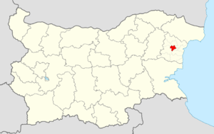 Община Девня на карте