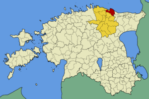 Виру-Нигула на карте