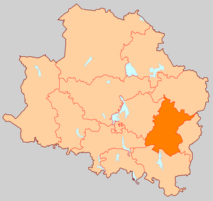 Еремковское сельское поселение на карте