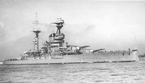 HMS Resolution в межвоенное время