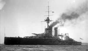 HMS Audacious в 1912 году