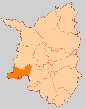 Каменское сельское поселение, карта