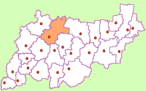 Чухломский район на карте