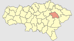 Краснопартизанский муниципальный район на карте