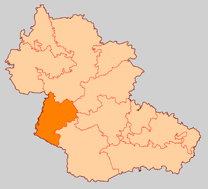 Кудрявцевское сельское поселение на карте