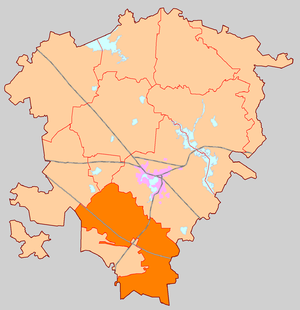 Куженкинское сельское поселение на карте