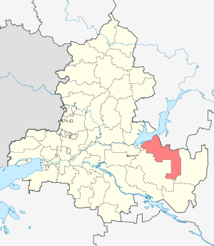 Дубовский муниципальный район на карте