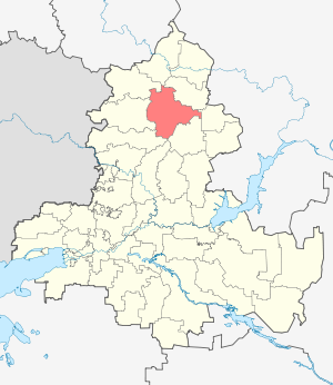Кашарский муниципальный район на карте