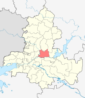Константиновский муниципальный район на карте